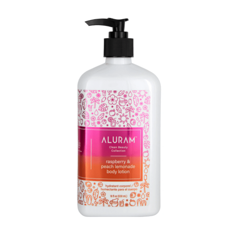 Aluram Raspberry & Peach Lemonade Body Lotion 18oz - Professional Skin Care