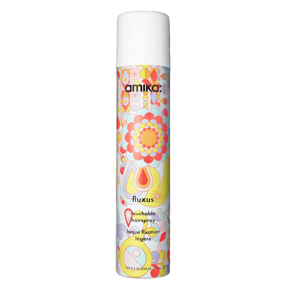 Amika Fluxus Touchable Hairspray 8oz - Professional Hair Care