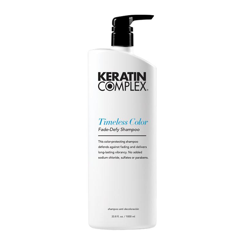 Keratin Complex Timeless Color Fade-Defy Shampoo, 33.8 oz by Keratin Complex | James Geidner Hair Studio, Vero Beach FL
