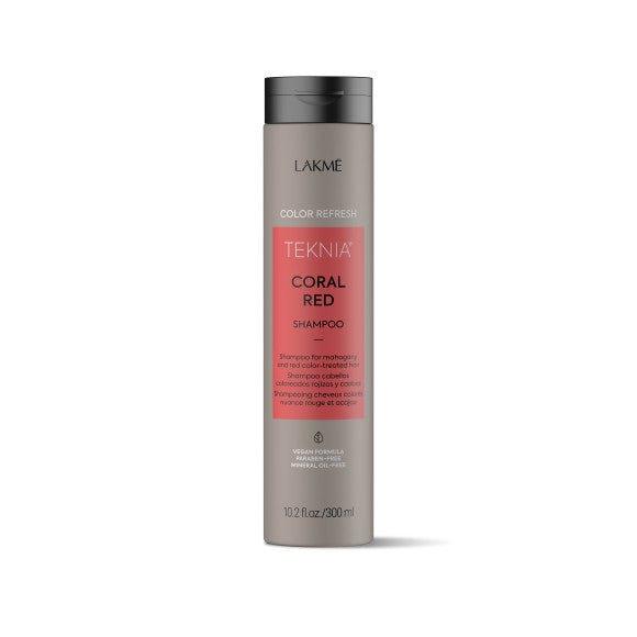 Lakme Teknia Coral Red Refresh Shampoo 10.1oz by Lakme | James Geidner Hair Studio, Vero Beach FL