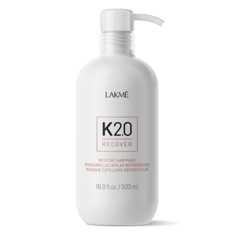 Lakme K 2.0 Recover Restore Hair Mask 16.9oz - Professional Hair Care