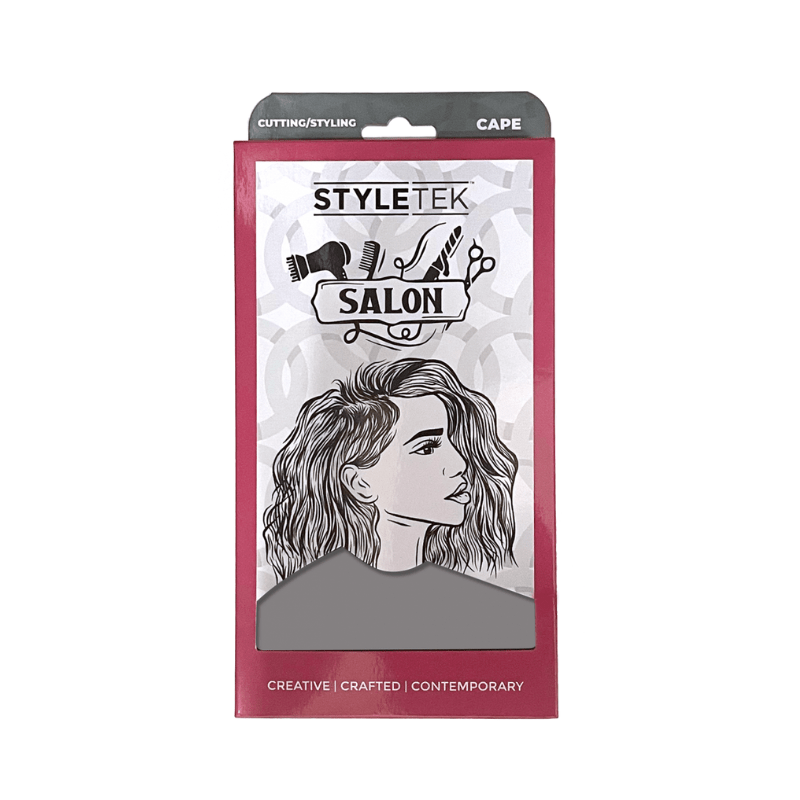 Styletek Solid Gray Cape 45x6 - Professional CAPE