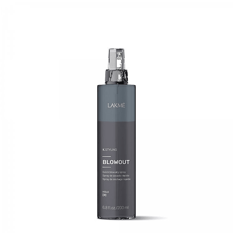 Lakme K Finish BLOWOUT Quick Blow Dry Spray 6.8oz - Professional Hair Care
