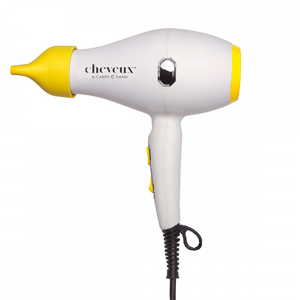Sunlights Cheveux Hair Dryer - White + Yellow - Professional Hair Care