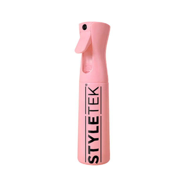 Styletek Pink Continuous Mist Spray Bottle by Styletek | James Geidner Hair Studio, Vero Beach FL