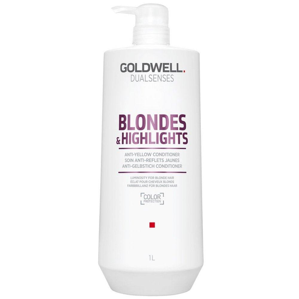 Goldwell DualSenses Blonde & Highlights Anti - Yellow Conditioner - James Geidner Hair Studio