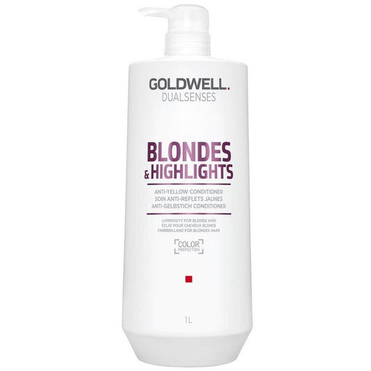 Goldwell DualSenses Blonde & Highlights Anti - Yellow Conditioner - James Geidner Hair Studio
