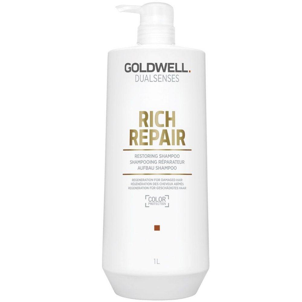 Goldwell DualSenses Rich Repair Restoring Shampoo - James S Geidner Inc