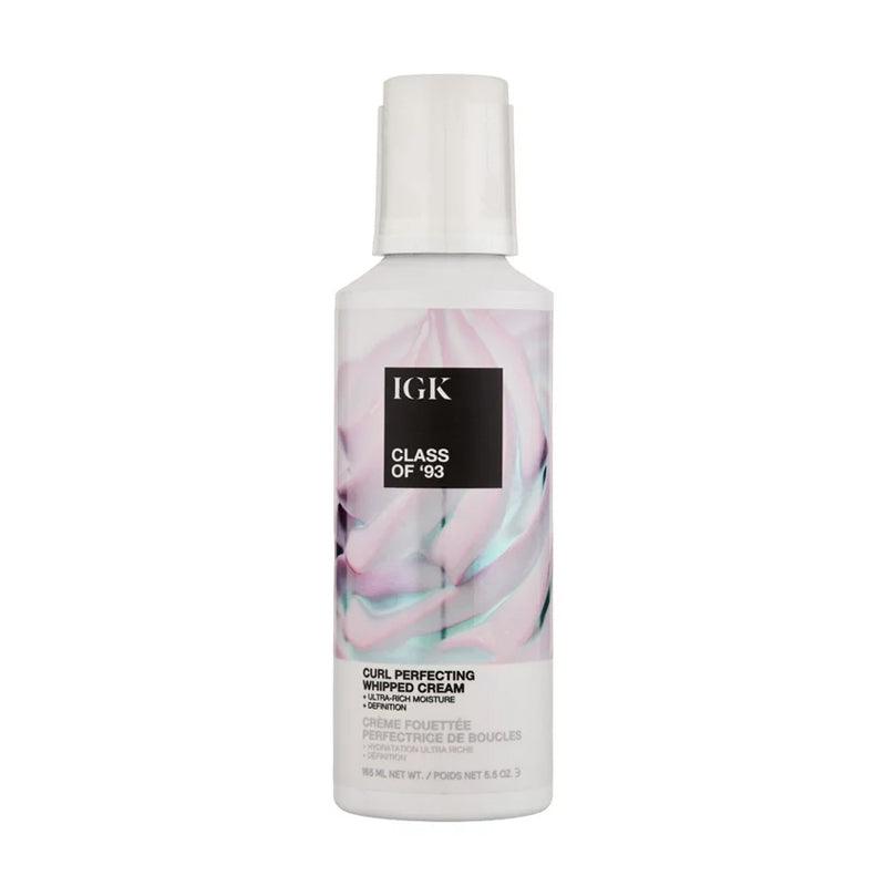 IGK Class of '93 Curl Perfecting Whipped Cream 5.5oz - James Geidner Hair Studio