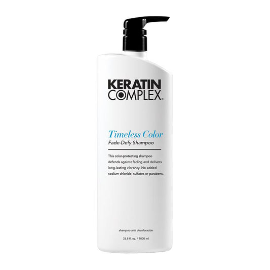 Keratin Complex Timeless Color Fade - Defy Shampoo, 33.8 oz - James Geidner Hair Studio