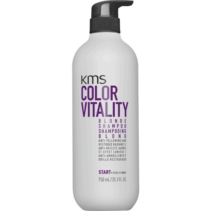 KMS ColorVitality Blonde Shampoo 750ml/25.3oz - James Geidner Hair Studio