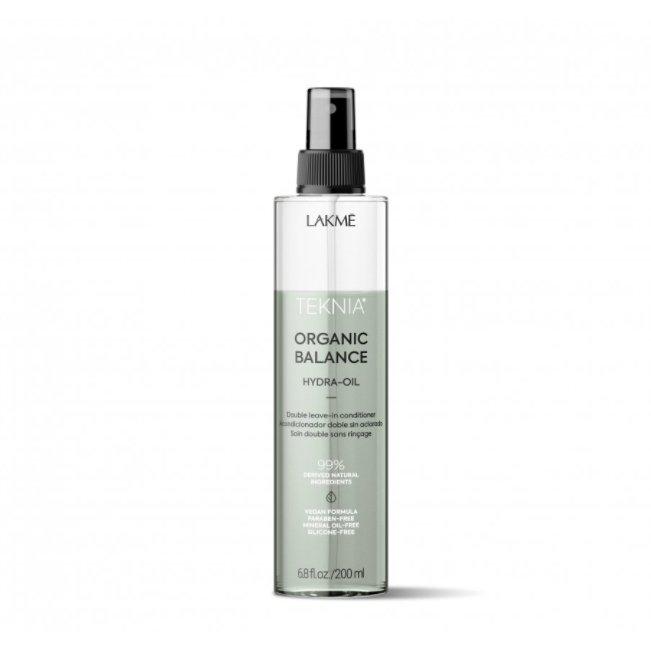 Lakme Teknia Organic Balance Hydra - Oil Spray 6.7oz - James S Geidner Inc
