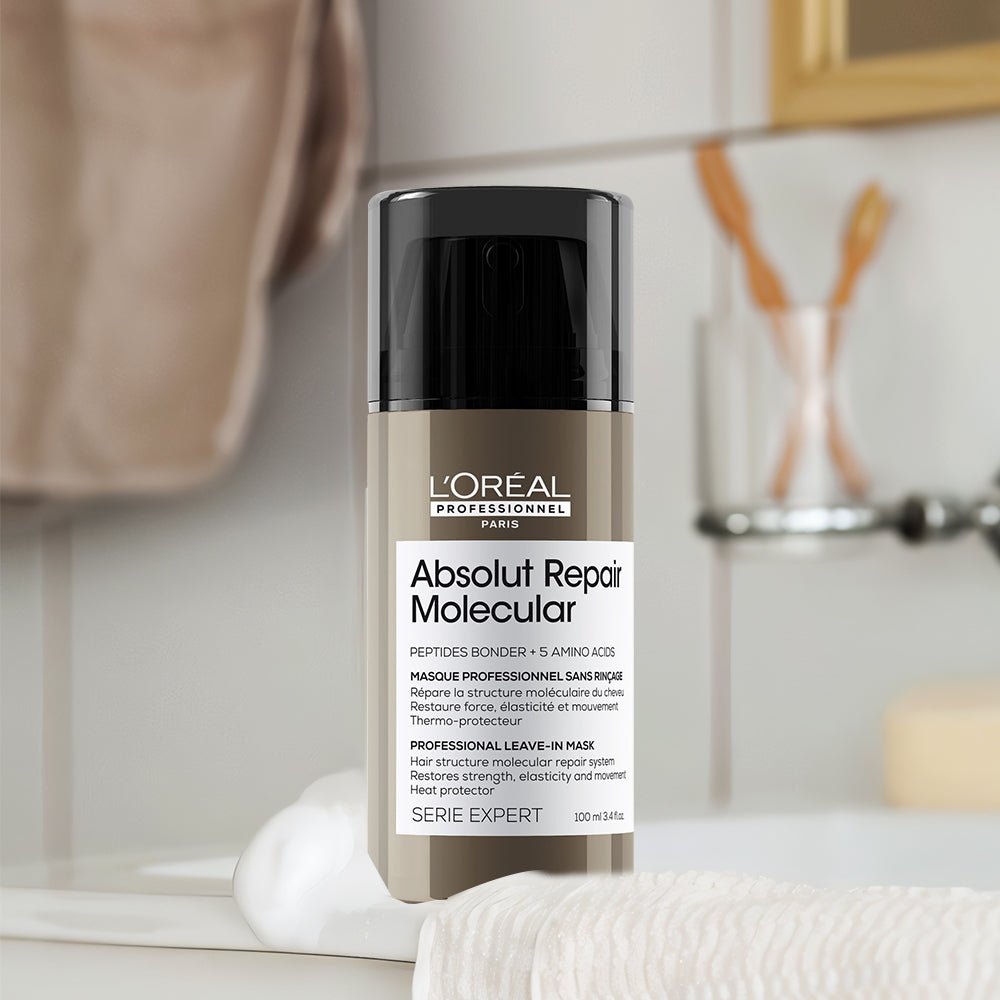 L'Oreal Absolut Repair Molecular Repair Leave - in Mask 3.4 oz - James Geidner Hair Studio