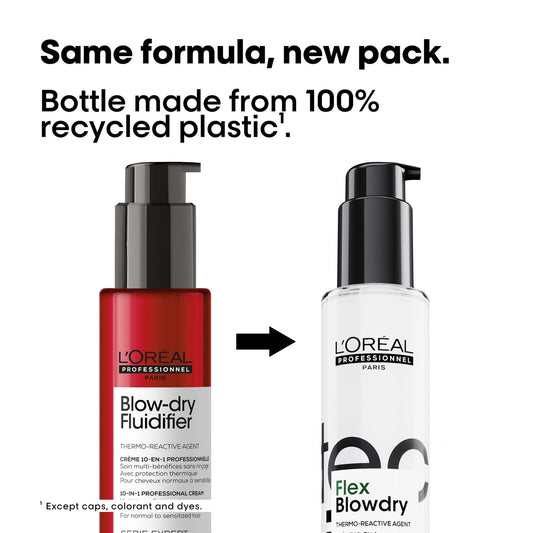 L'Oreal Fluidifier Blow - Dry Cream is now Flex Blow - Dry 5.1 oz - James Geidner Hair Studio