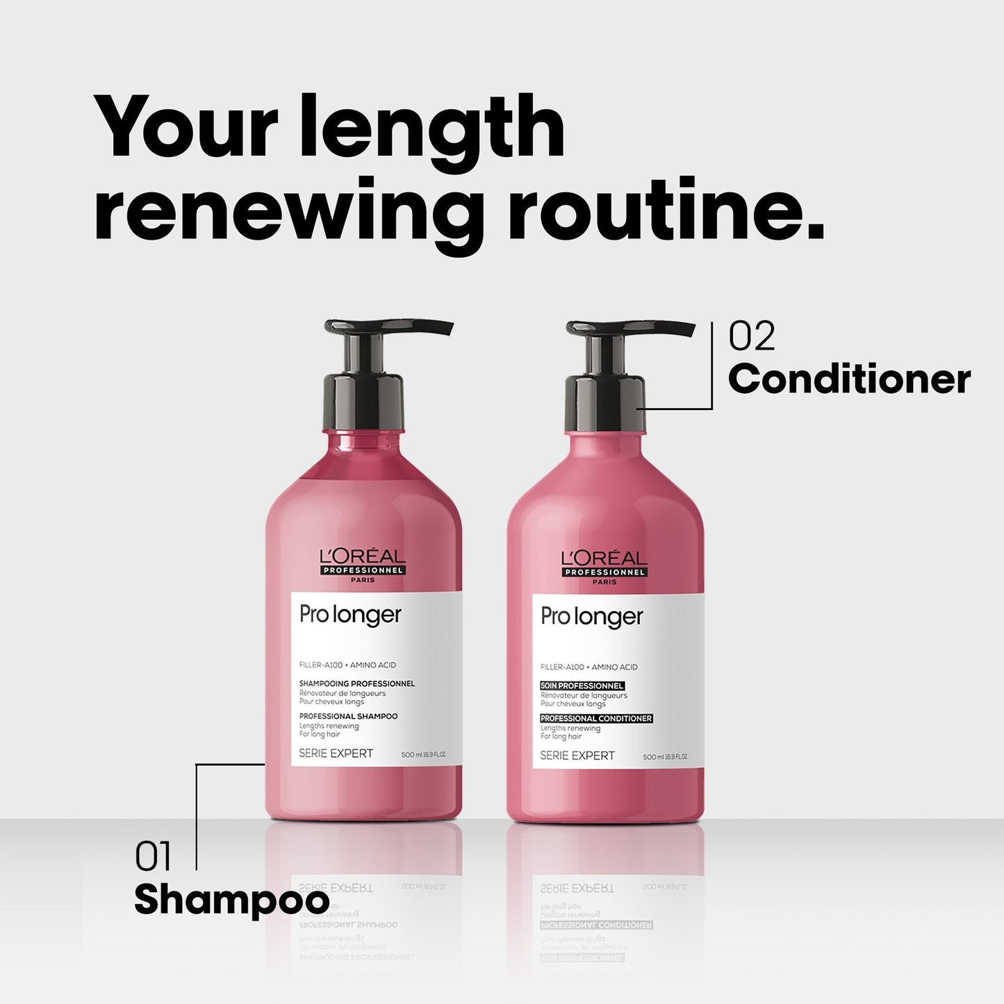 L'Oreal Pro Longer Lengths Renewing Shampoo - James Geidner Hair Studio