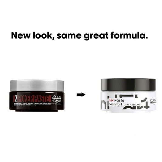 L'Oreal Techni.Art Poker Paste is now Fix Paste - James Geidner Hair Studio