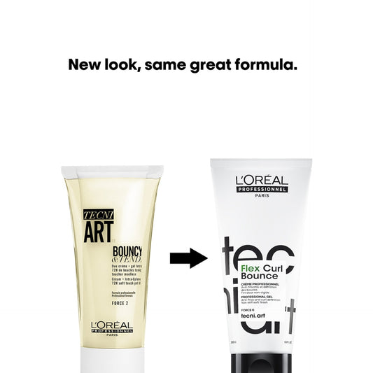 L'Oreal Tecni.Art Bouncy and Tender is now Flex Curl Bounce 3.4 oz - James Geidner Hair Studio