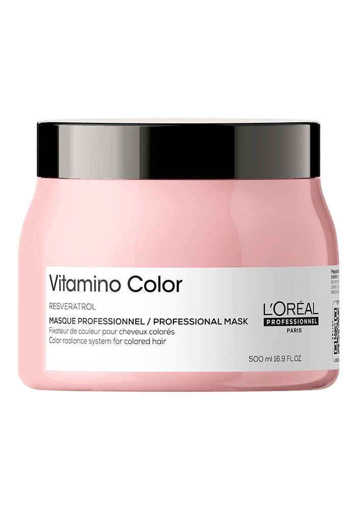 L'Oreal Vitamino Color Radiance Mask for Color - Treated Hair - James Geidner Hair Studio