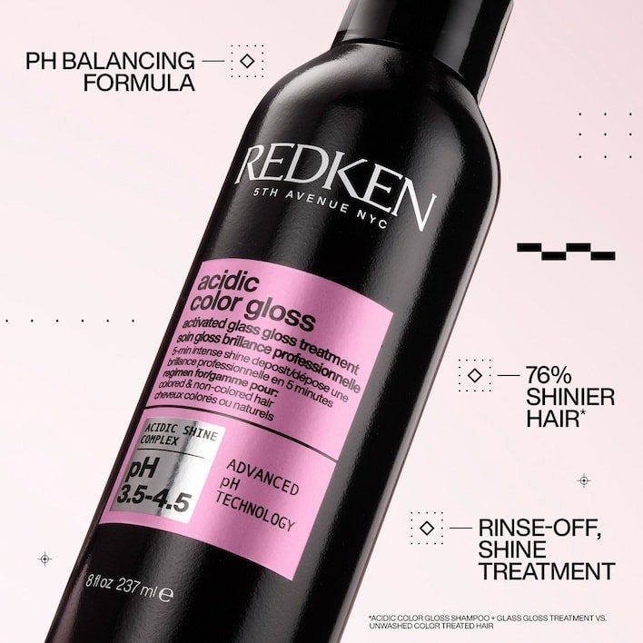 Redken Acidic Color Gloss Activated Glass Gloss Treatment - James Geidner Hair Studio