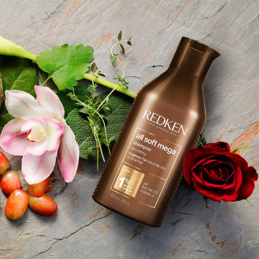 Redken All Soft Mega Shampoo 16.9 oz - James Geidner Hair Studio