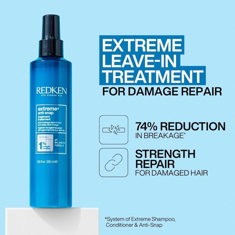 Redken Extreme Anti - Snap Leave - In Treatment for Damaged Hair - James Geidner Hair Studio