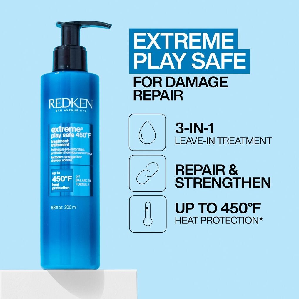 Redken Extreme Play Safe 3 in 1 Leave - In Treatment - James Geidner Hair Studio