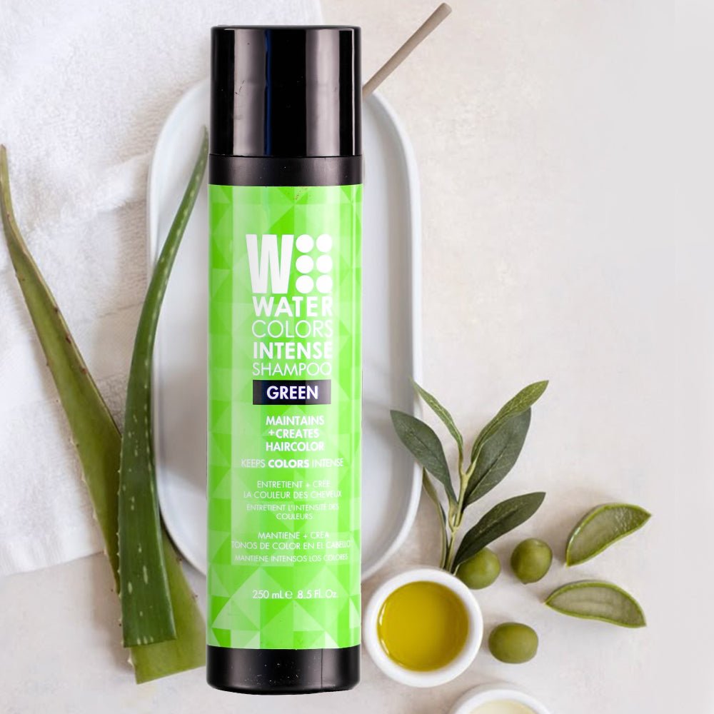Tressa Watercolors Intense Green Shampoo, 8.5 oz - James Geidner Hair Studio