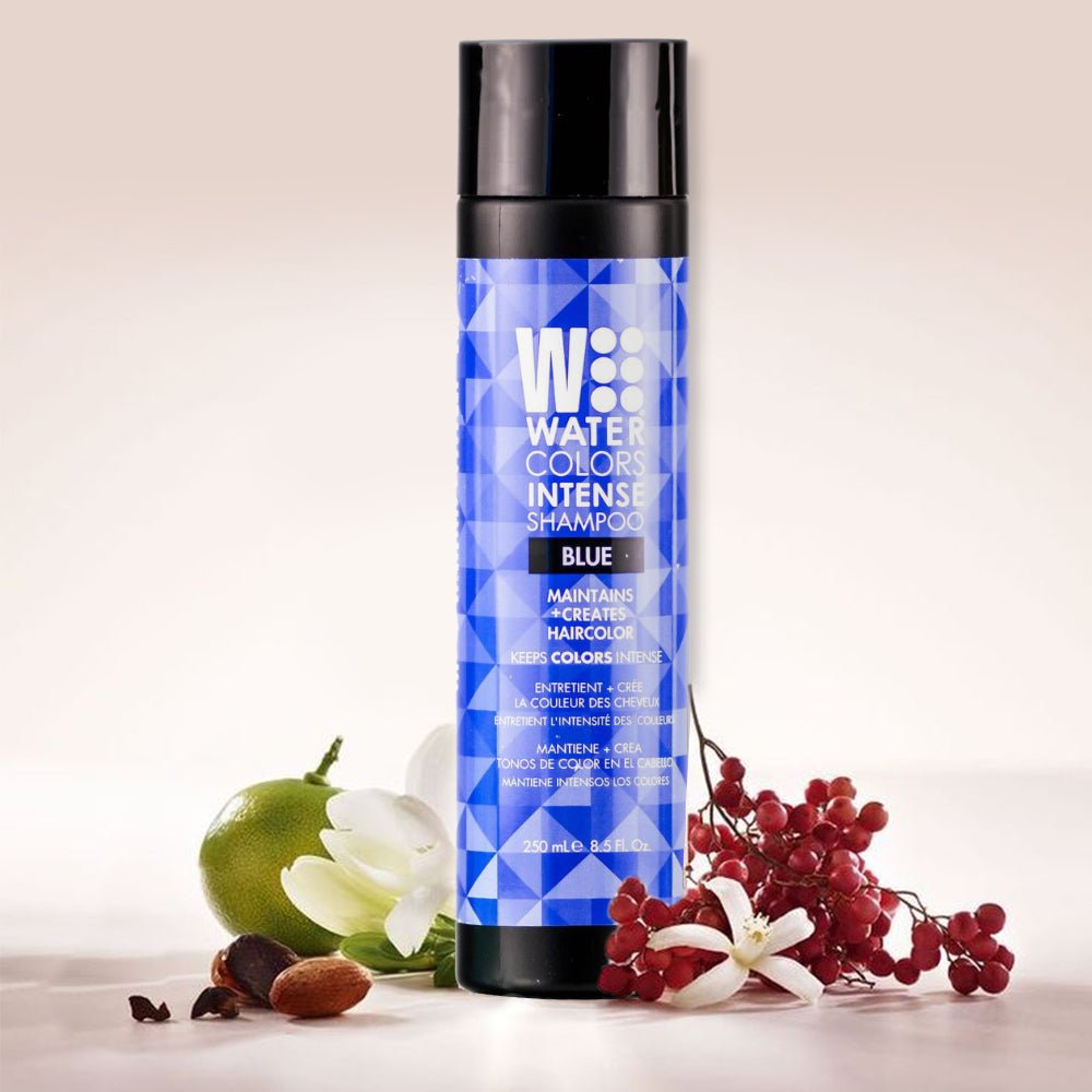 Tressa Watercolors Intense Shampoo Blue 8.5 oz - James Geidner Hair Studio