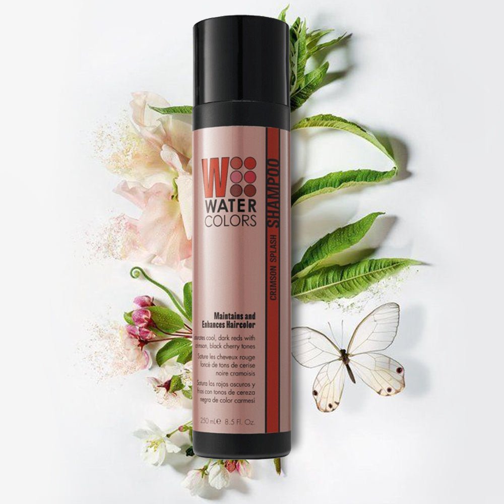 Tressa Watercolors Maintenance Shampoo Crimson Splash, 8.5 oz - James Geidner Hair Studio
