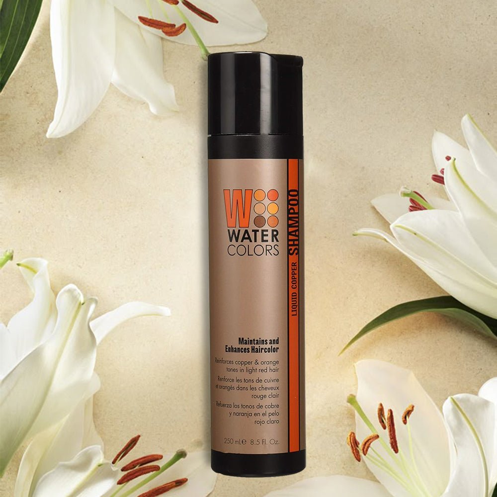 Tressa Watercolors Maintenance Shampoo Liquid Copper, 8.5 oz - James Geidner Hair Studio