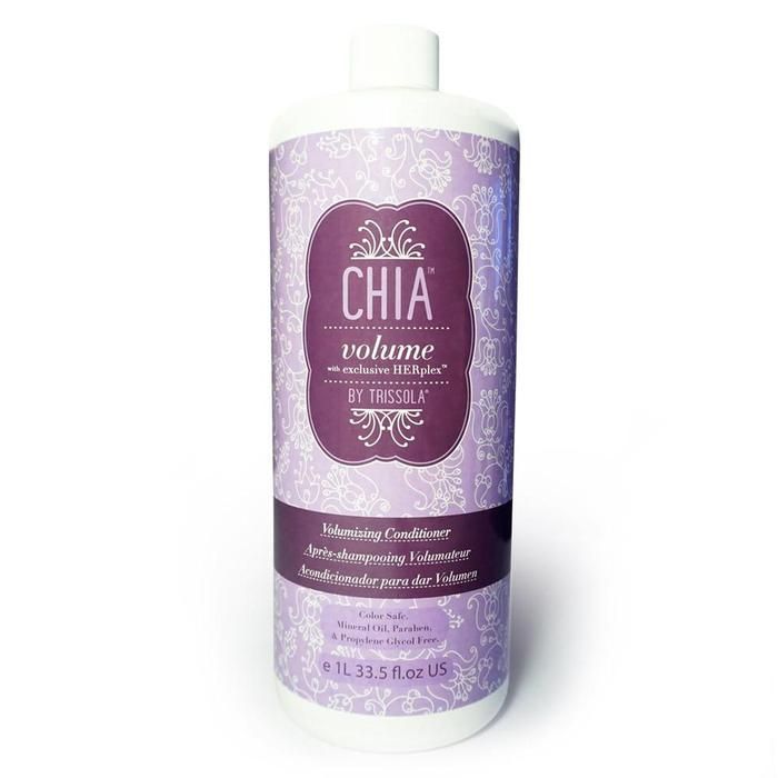 Trissola Chia Volumizing Conditioner 33.8oz - Old Packaging - James Geidner Hair Studio