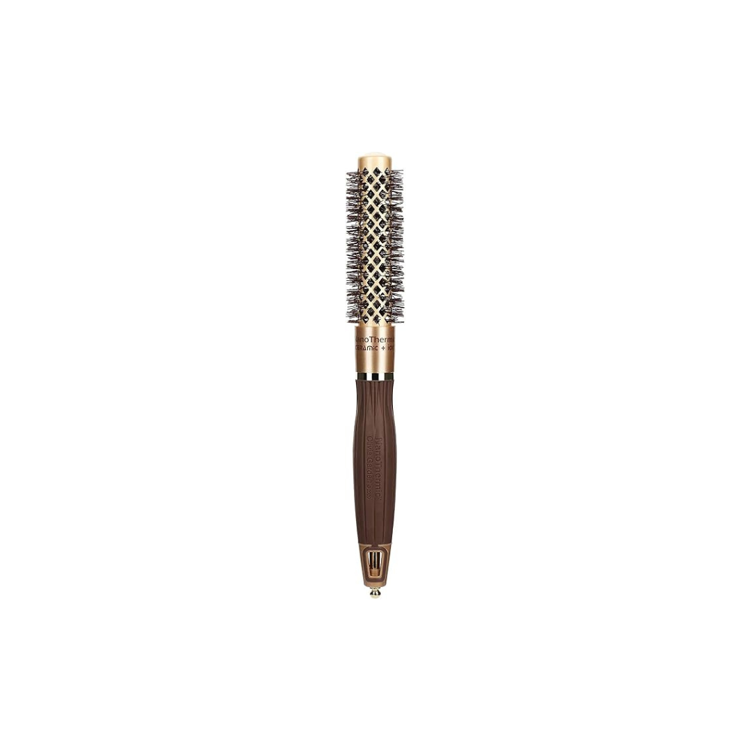 Olivia Garden Nano Thermic Ceramic + Ion Round Thermal Hair Brush -Blowout Brush for Normal to Thick Hair