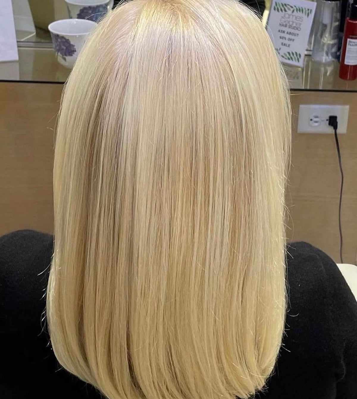 Brazilian Blowout smoothing treatment at James Geidner Hair Studio in Vero Beach, FL