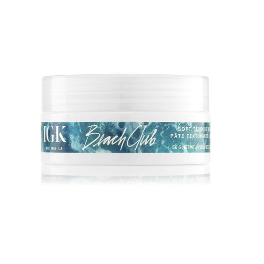 IGK Beach Club Soft Texture Paste 2oz - Professional Hair Care