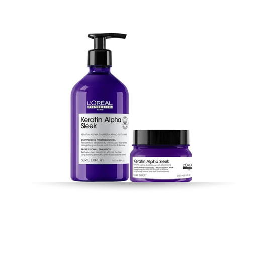 L'Oréal Professionnel Serie Expert Keratin Alpha Sleek Duo with Masque