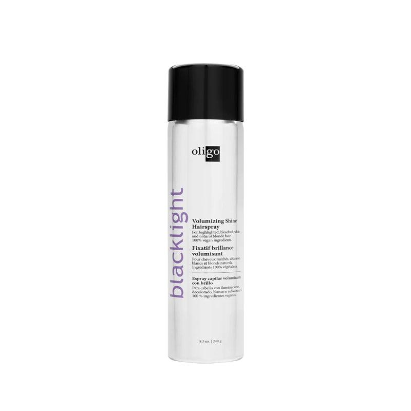 Oligo Blacklight Volumizing Shine Hairspray 8.5oz by Oligo | James Geidner Hair Studio, Vero Beach FL