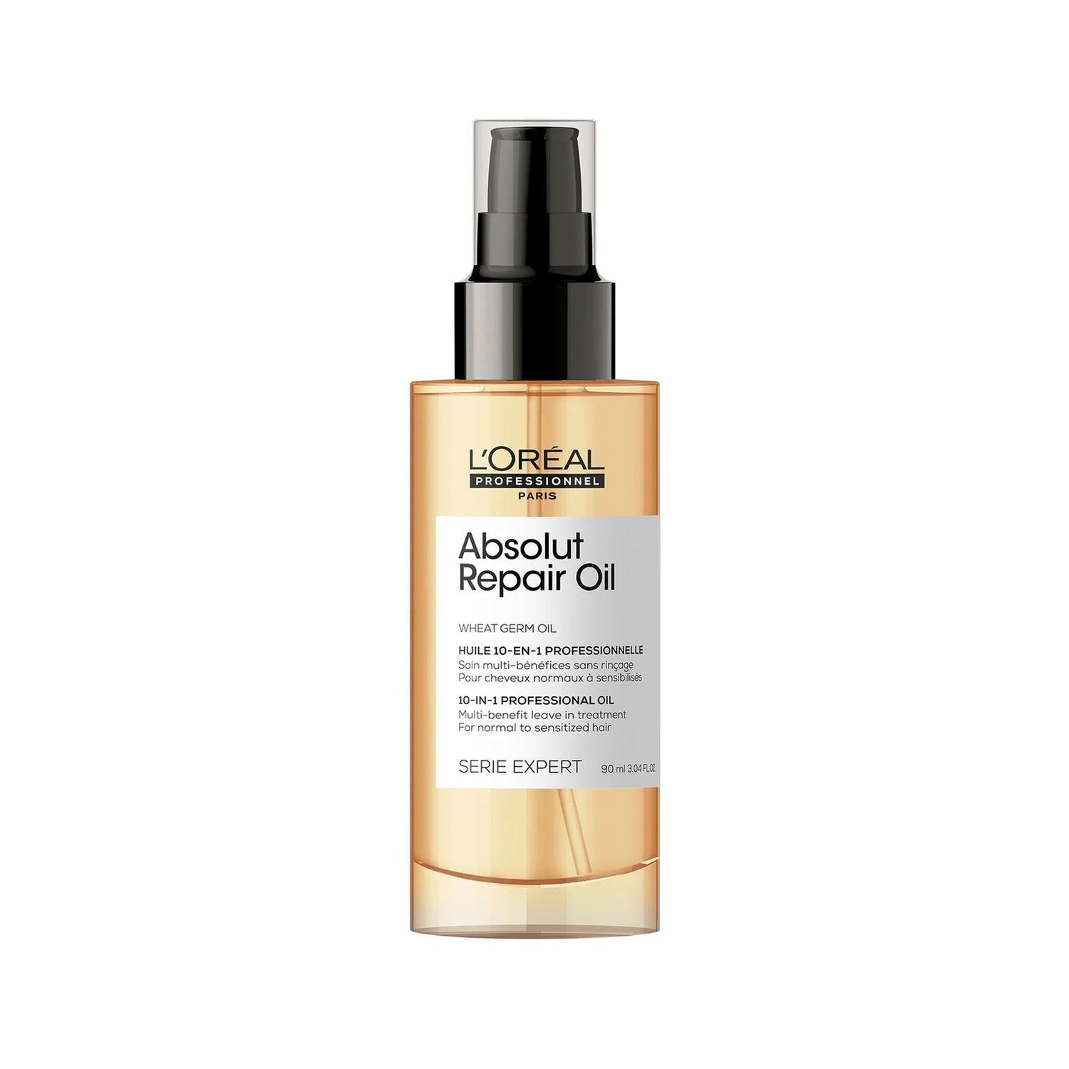 L'Oreal Absolut Repair Oil 3.04oz - multi-benefit leave-in treatment with gold quinoa