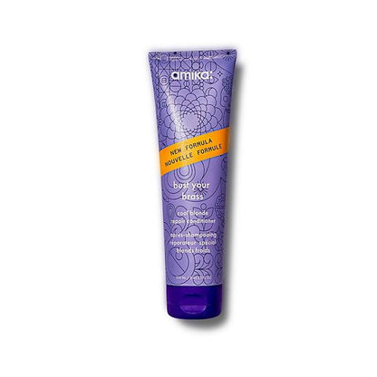 Amika Bust Your Brass Cool Blonde Repair Conditioner - James Geidner Hair Studio