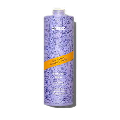 Amika Bust Your Brass Cool Blonde Repair Shampoo - James Geidner Hair Studio