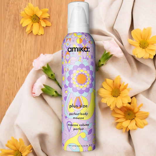Amika Plus Size Perfect Body Mousse 8.5oz - James S Geidner Inc