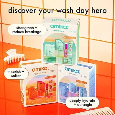 AMIKA RESCUE TEAM STRENGTHENING REPAIR TRIAL SET - James Geidner Hair Studio