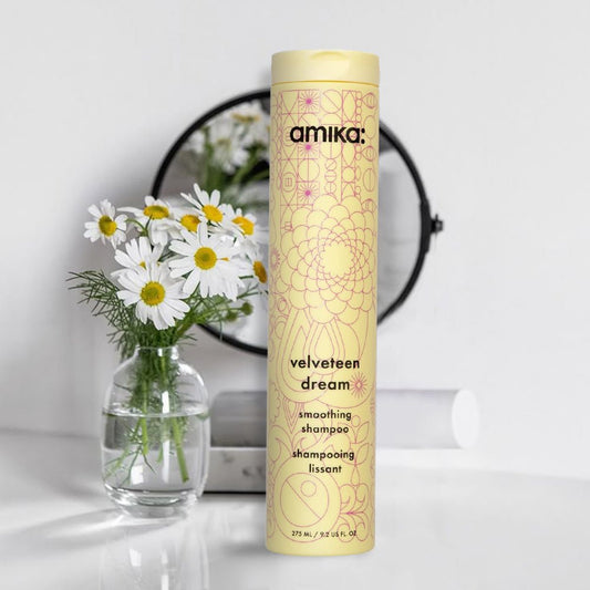 Amika Velveteen Dream Smoothing Shampoo - James S Geidner Inc
