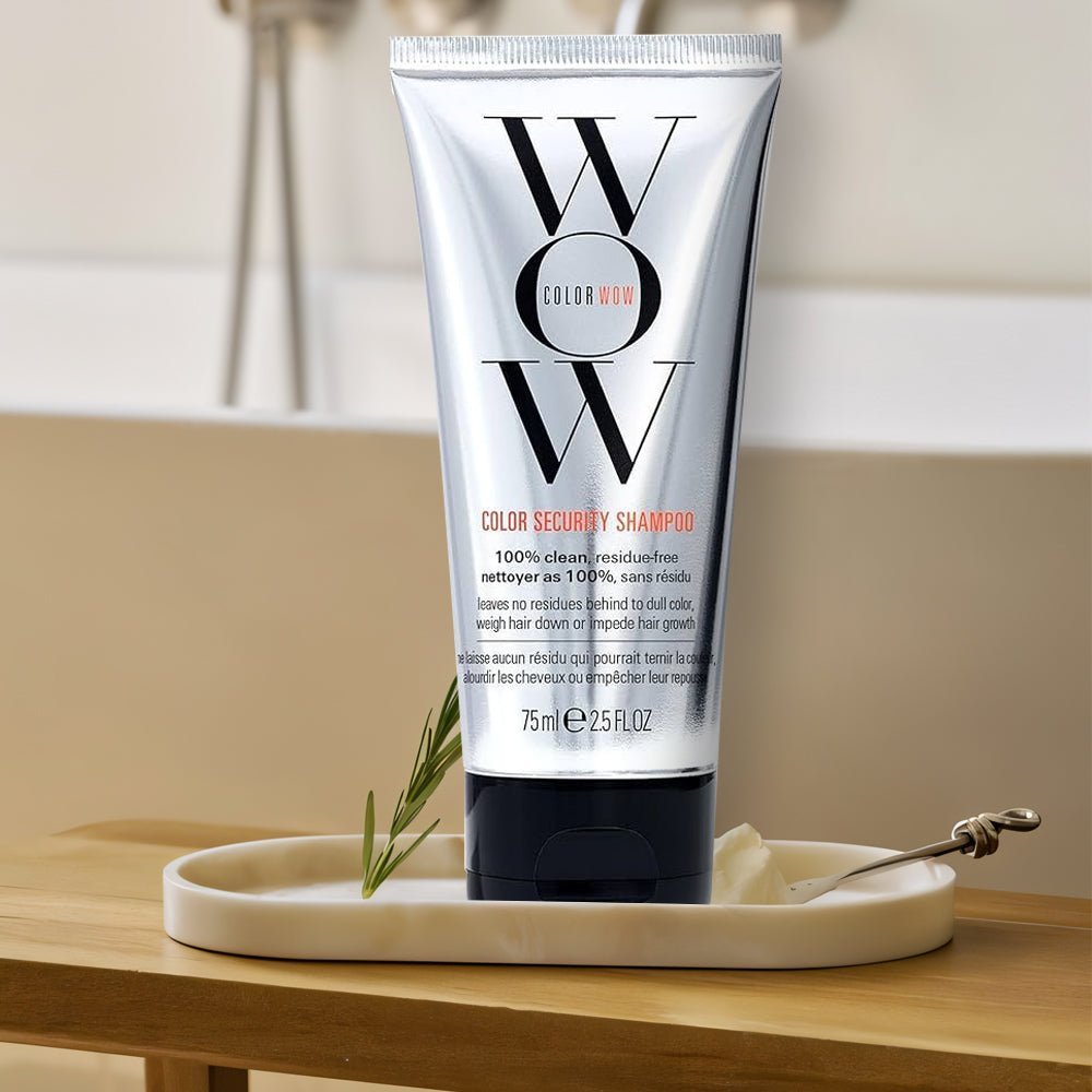 wow！。ナチュラルシャンプー×2ナチュラルトリートメント×1 Color Wow Color Security Shampoo | Cleanse & Boost Shine – James