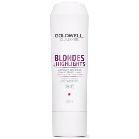 Goldwell DualSenses Blonde & Highlights Anti - Yellow Conditioner - James S Geidner Inc