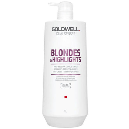 Goldwell DualSenses Blonde & Highlights Anti - Yellow Conditioner - James Geidner Hair Studio