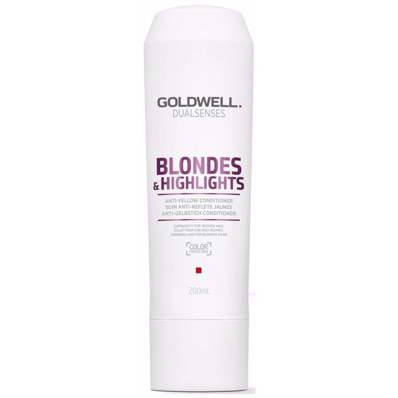Goldwell Dualsenses Blondes & Highlights Anti - yellow Conditioner 10.1 Oz - James Geidner Hair Studio