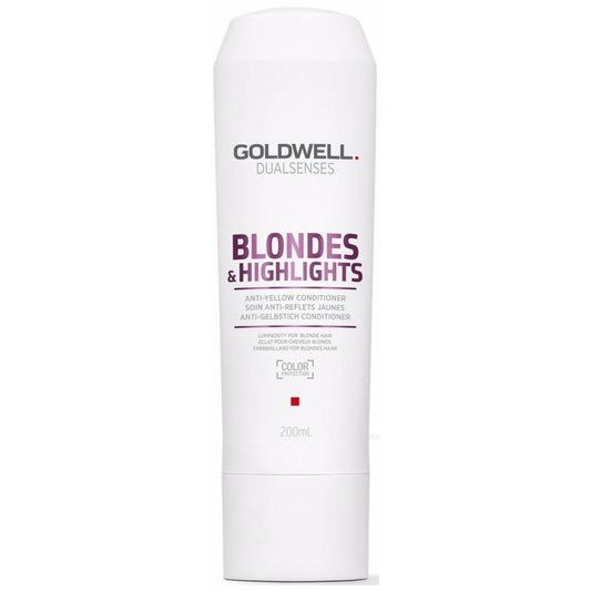 Goldwell Dualsenses Blondes & Highlights Anti - yellow Conditioner 10.1 Oz - James S Geidner Inc