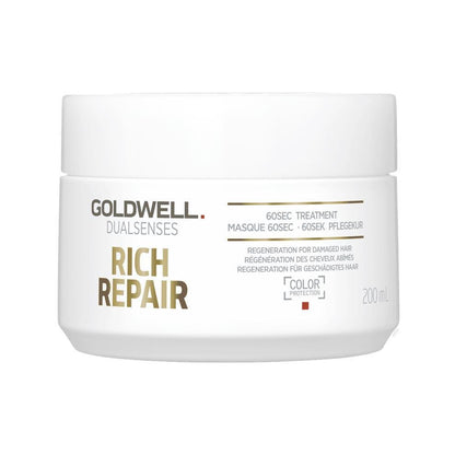 Goldwell DualSenses Rich Repair 60 Sec Treatment - James Geidner Hair Studio