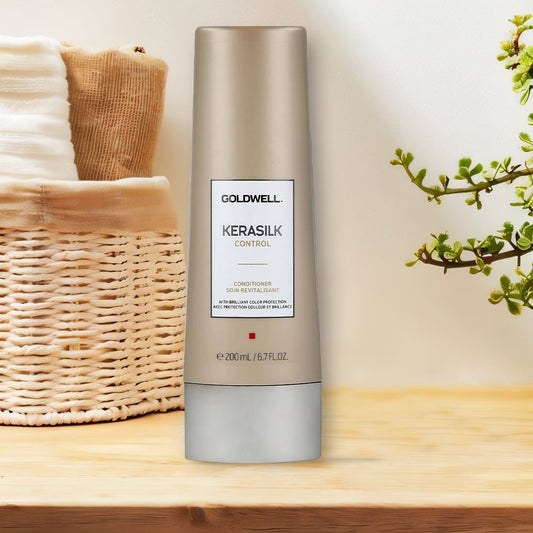 Goldwell Kerasilk Control Conditioner, 6.7 Fl Oz - James S Geidner Inc