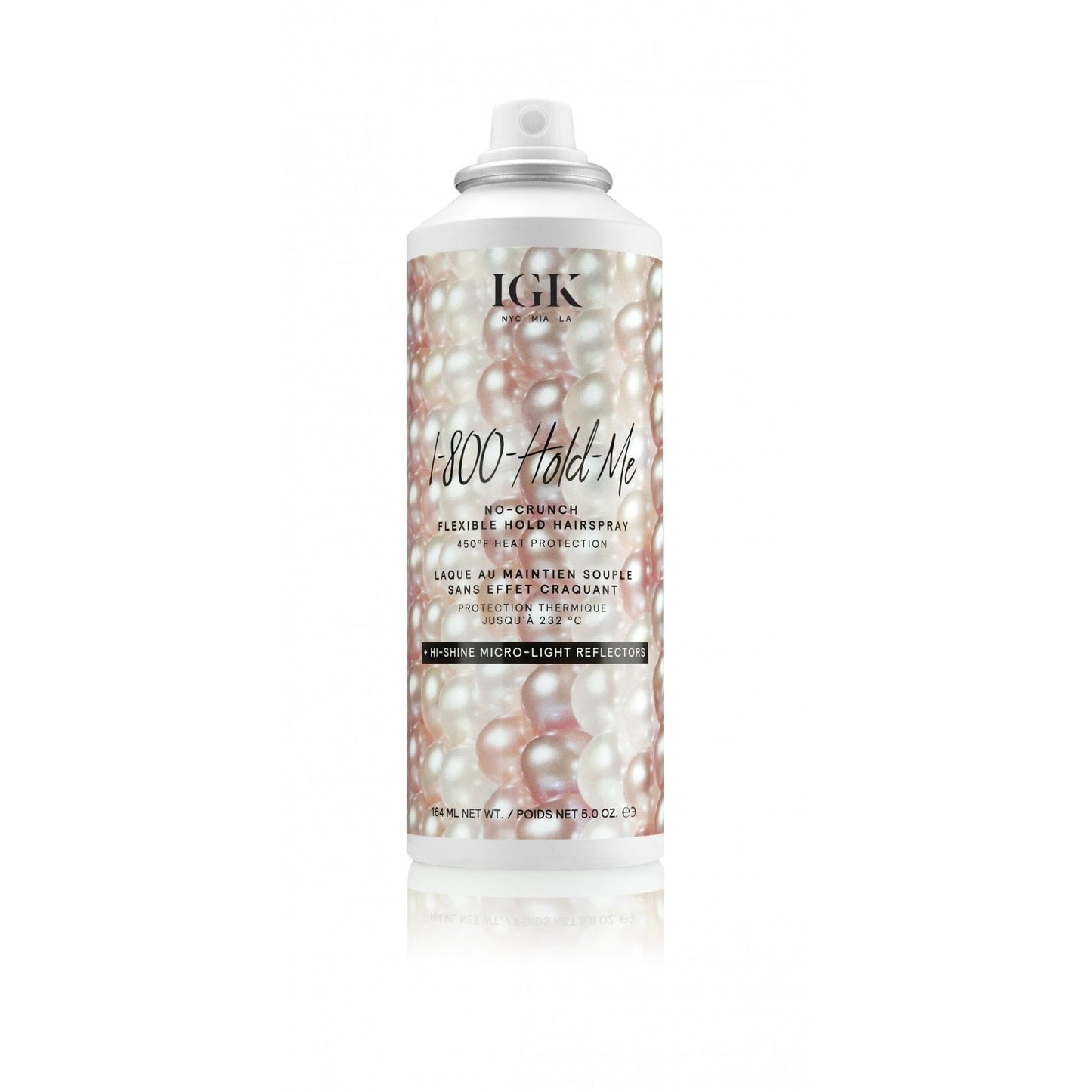 IGK 1 - 800 - HOLD - ME No - Crunch Flexible Hold Hairspray 5oz - James Geidner Hair Studio